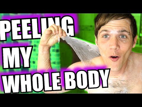 I Covered My Whole Body In Glue And Tried To Peel It Off - Here's What Happened Video