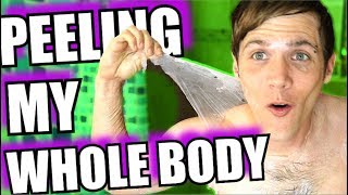 I Covered My Whole Body In Glue And Tried To Peel It Off - Here&#39;s What Happened
