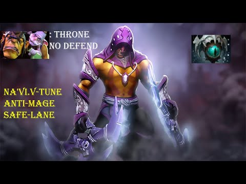 Na'Vi.V-Tune - ANTI-MAGE Safelane - Dota 2 Pro Gameplay