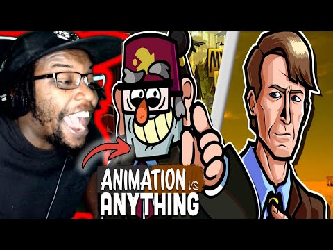 Grunkle Stan vs Saul Goodman - Rap Battle! (ANIMATION VS ANYTHING: CH. II) DB Reaction