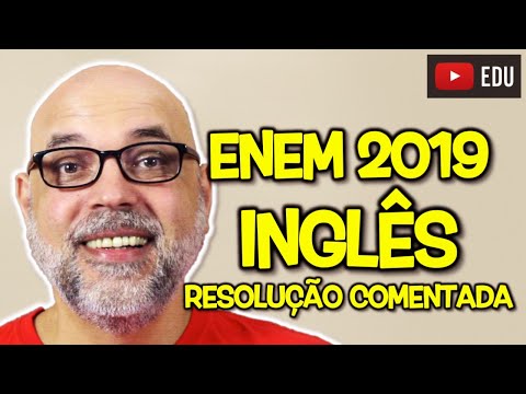 ✏️ ENEM 2019: Resolução comentada da prova de inglês 💯