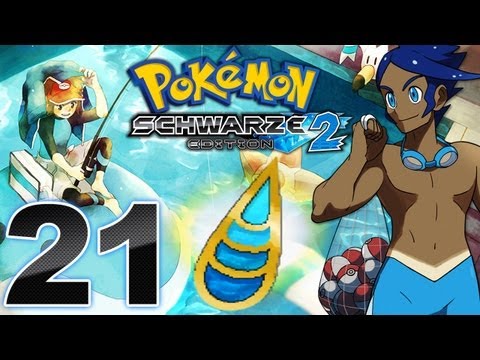 POKéMON SCHWARZE EDITION 2 #21 - Orden Nr. 8 - Der Wellenorden! [HD/GERMAN]