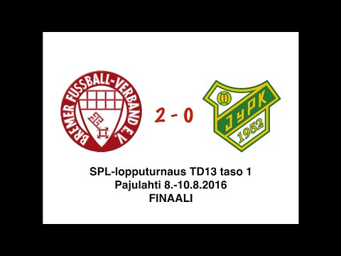 SPL TD13 Pajulahti Cup 2016 FINAALI kooste Bremen - JyPK