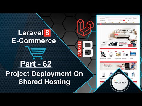 Laravel 8 E Commerce Project Layout Setup