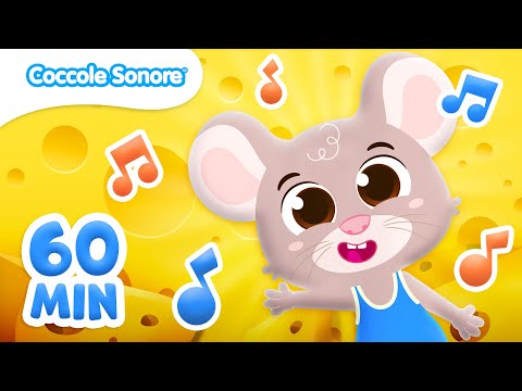 Topolino Topoletto | 60 Minuti di Canzoni per Bambini | Coccole Sonore