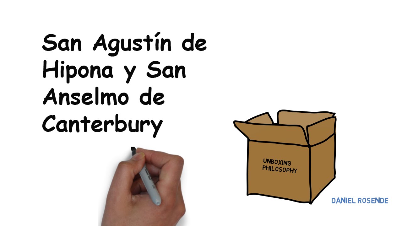 San Agustin de Hipona y San Anselmo de Canterbury