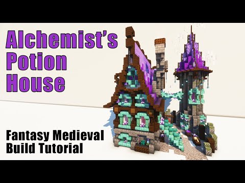EPIC! Craziest Minecraft Potion Cottage Build!