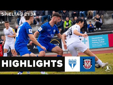 SGV Freiberg - FSV Frankfurt | Regionalliga Südwest | Highlights