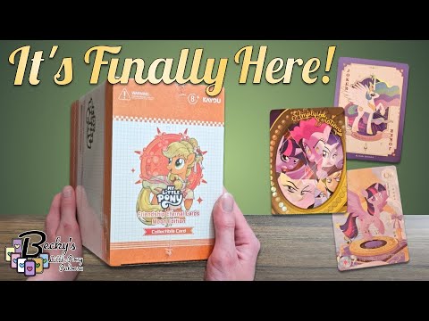 Opening the NEW English My Little Pony Kayou Collectible Cards