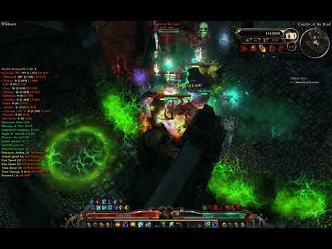 [Grim Dawn 1.1.2.3] 151-170 Crucible, The Divine Reaper V2, Aether WPS Reaper