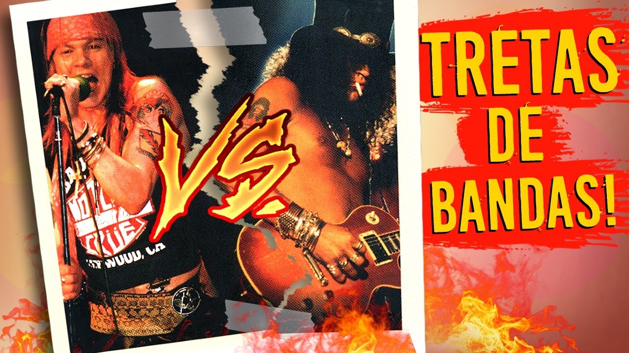 8 Maiores TRETAS das BANDAS! 👊🏻 💥