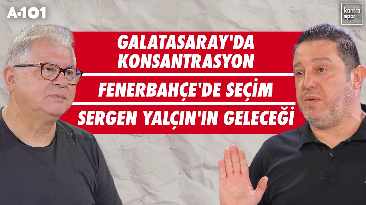 Galatasaray'da şampiyonluk konsantrasyonu, Fenerbahçe'de seçim heyecanı, Sergen Yalçın'ın geleceği