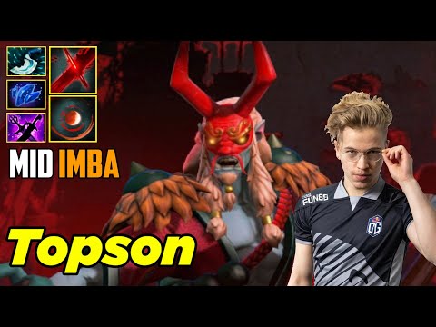 Topson - GRIMSTROKE MID IMBA 17 KILLS | BROKEN HERO 23 MIN GG