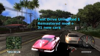 Test Drive Unlimited - Remastered mod + 31 new cars