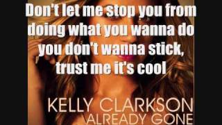 Kelly Clarkson Don&#39;t Let Me Stop You-lyrics