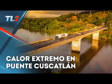 Calor extremo en el puente Cuscatlán | Teledos | El Salvador