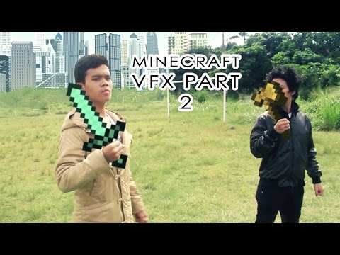 Minecraft : Real Life - VFX Test "Part 2"