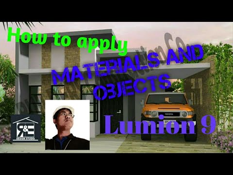 Editing Materials and Placing of Objects | Lumion 9