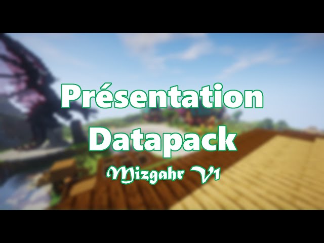 Mizgahr Datapack V1 Minecraft Data Pack