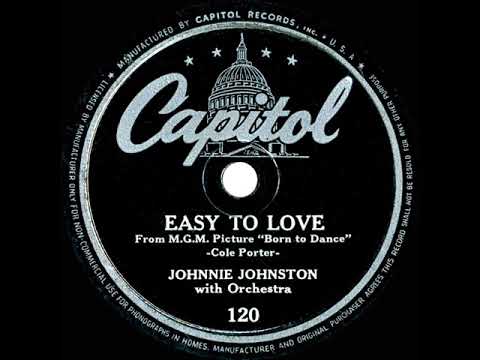 1942 Johnnie Johnston - Easy To Love
