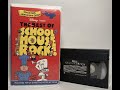 The Best Of Schoolhouse Rock Special 30th Anniversary Edition 2002 VHS Full Video