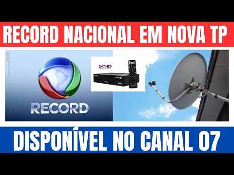 NATIONAL RECORD HD EM NOVA TP 11860 H SR 29900 STARONE D2 BAND WITH