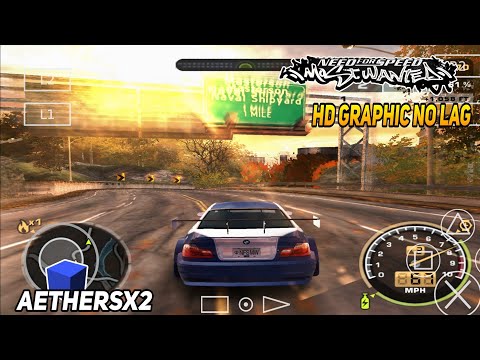 Need For Speed Most Wanted Best Settings for Aethersx2 | Smooth Gameplay high Graphics