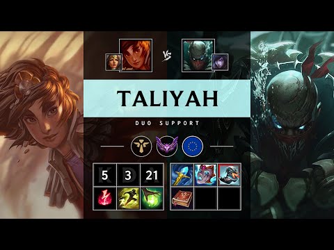 Taliyah Support vs Pyke - EUW Master Patch 25.16