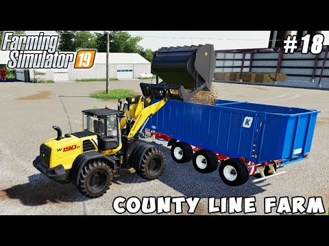 Production compost from manure, haymaking | County Line Farm | Farming simulator 19 | Timelapse #18