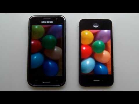 iPhone 4 Vs Samsung Galaxy S (GT-i9000) - PART 1