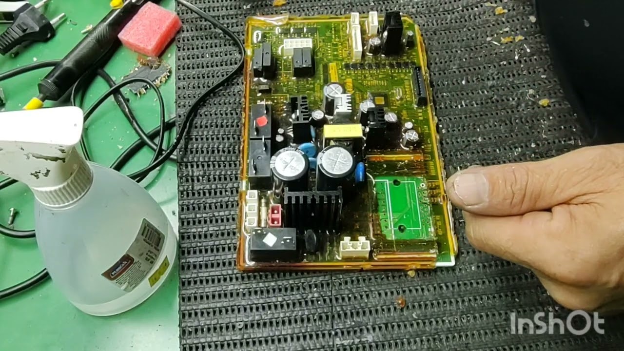 placa lava e seca Samsung  WD106. erro  3E3  troca do processador.