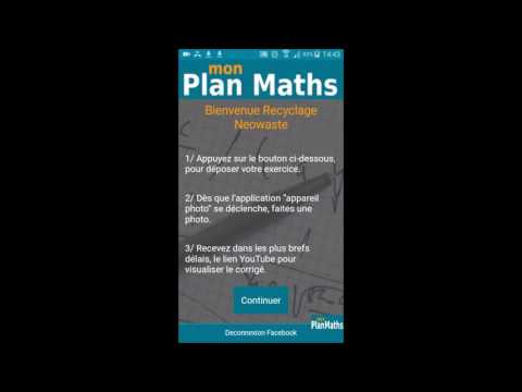 MonPlanMaths : Application qui corrige vos exercices de mathématiques