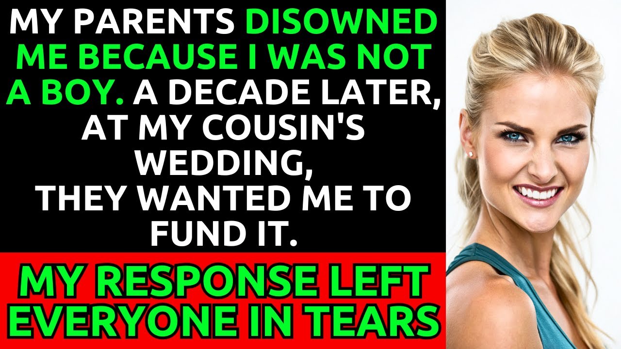 Parents Disowned Me For Being a Girl, Then Asked Me to Fund Their Wedding Plans