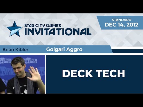 SCGINVI: Deck Tech - Golgari Aggro with Brian Kibler | Standard