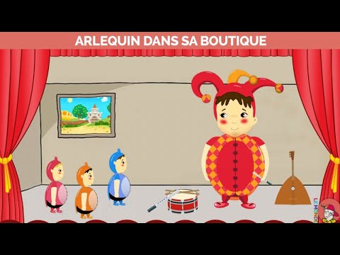 Le Monde d'Hugo - Arlequin dans sa boutique