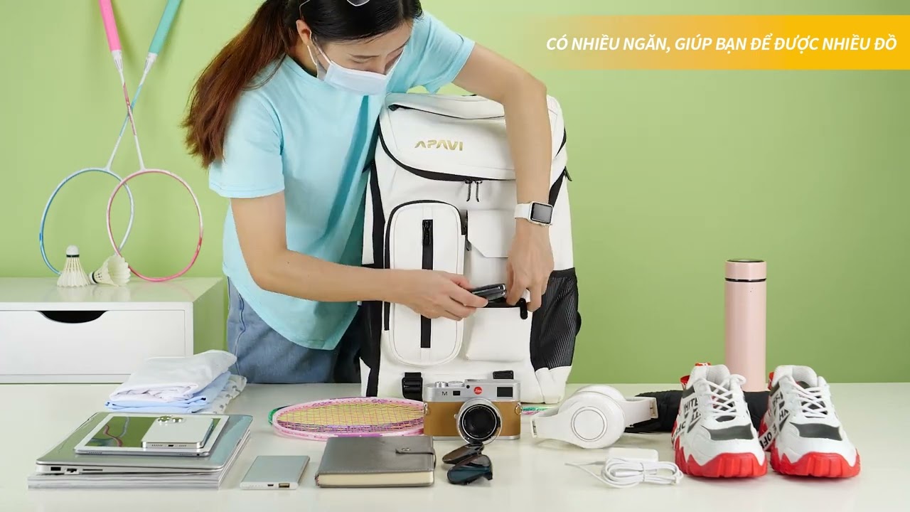 Balo cầu lông Apavi AB202