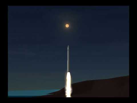 Animation of Liftoff of a Minuteman III ICBM from Test Silo - 2002