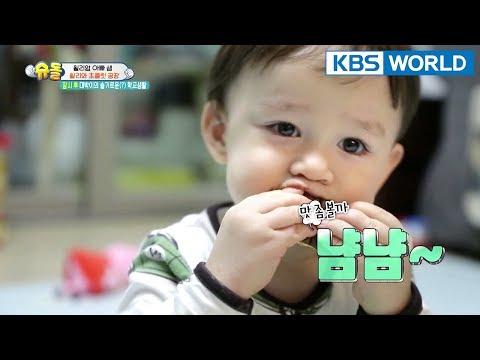 William opened his eyes to the taste of chocolate XD[The Return of Superman/2018.03.18]