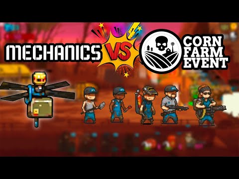 CORN FARM EVENT vs MAXED OUT MECHANICS + DRONE - Dead Ahead Zombie Warfare - Update 3.6.2