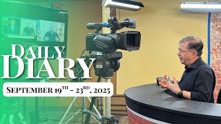 PFL-My Daily Diary for September 19th - 23rd, 2025