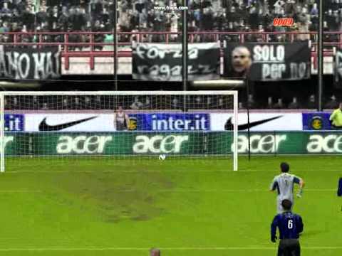 Gol de Lucarelli (cobertura) - INTERNAZIONALE x Napoli (PES6)