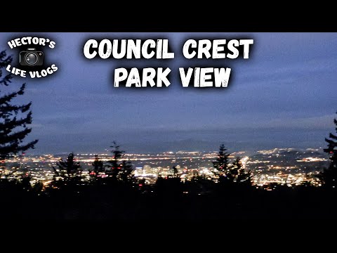 Council Crest Park View in Portland, Oregon