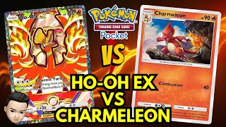 ⚔️ Pokemon TCG Pocket - Ho-oh EX VS Charmeleon #pokemon #pokemontcgpocket #pokemontcg