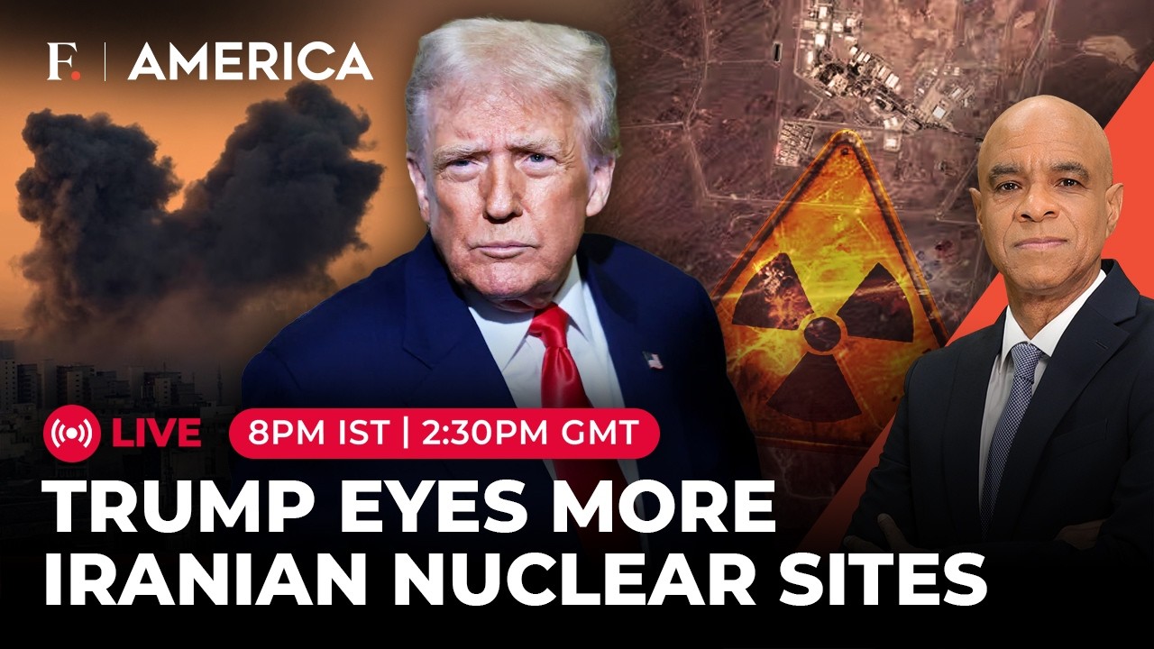 LIVE: Beyond Pickaxe: The Iran Nuclear Sites Trump Could Target Next | Firstpost America | N18G