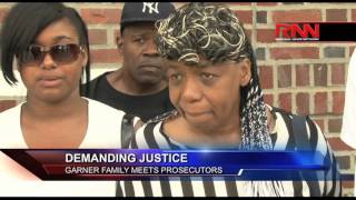 Demanding Justice - Garner Family Meets Prosecutors (Part 1 of 2)
