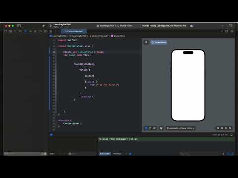 Learn How to Create and Show Alerts in SwiftUI | Step-by-Step Guide
