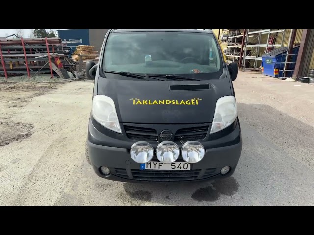 1321678 Nissan Primastar 2.9t 2.0 dCi Manual, 114hp, 2012