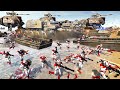 Most Insane Clone Wars D DAY Invasion EVER Men Of War Star Wars Mod Battle Simulator