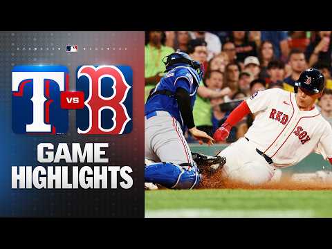 보스턴 VS 텍사스 4:6 MLB 하이라이트