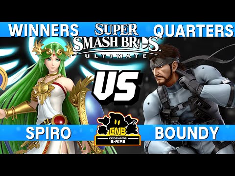 Smash Ultimate Tournament Winners Quarters - Spiro (Palu) vs Boundy (Snake) - CNB 210